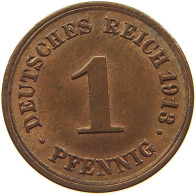 KAISERREICH PFENNIG 1913 F  #MA 100137 - 1 Pfennig