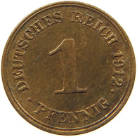 KAISERREICH PFENNIG 1912 G  #MA 100131 - 1 Pfennig