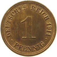 KAISERREICH PFENNIG 1911 G  #MA 100126 - 1 Pfennig