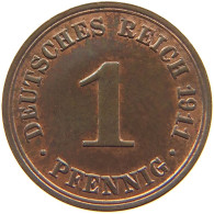 KAISERREICH PFENNIG 1911 A  #MA 022667 - 1 Pfennig