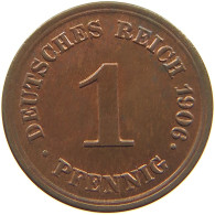 KAISERREICH PFENNIG 1906 E  #MA 022676 - 1 Pfennig