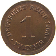 KAISERREICH PFENNIG 1906 E  #MA 022666 - 1 Pfennig