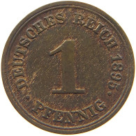 KAISERREICH PFENNIG 1895 E  #MA 022656 - 1 Pfennig