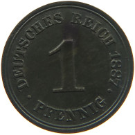 KAISERREICH PFENNIG 1887 A  #MA 022669 - 1 Pfennig