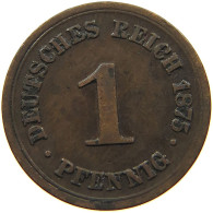 KAISERREICH PFENNIG 1875 B  #MA 100127 - 1 Pfennig