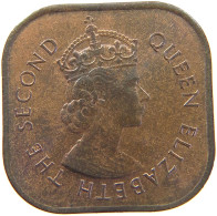 MALAYA BRITISH BORNEO CENT 1961 ELIZABETH II. (1952-) #MA 065583 - Malaysie