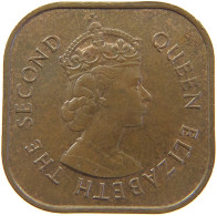 MALAYA BRITISH BORNEO CENT 1956 ELIZABETH II. (1952-) #MA 065584 - Malaysie