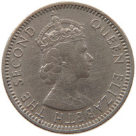 MALAYA BRITISH BORNEO 10 CENTS 1957 KN ELIZABETH II. (1952-) #MA 065561 - Malesia