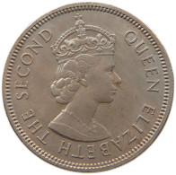 MALAYA 20 CENTS 1961 ELIZABETH II. (1952-2022) #MA 068483 - Malaysie