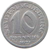 MAGDEBURG 10 PFENNIG 1921 MAGDEBURG #MA 098819 - Sonstige & Ohne Zuordnung