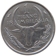 MADAGASCAR FRANC 1965  #MA 065865 - Madagaskar