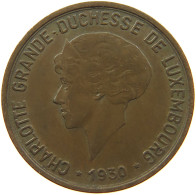 LUXEMBOURG 10 CENTIMES 1930 CHARLOTTE (1919-1964) #MA 100951 - Luxembourg