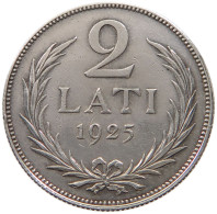 LATVIA 2 LATI 1925 #MA 003039 - Letonia