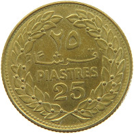 LEBANON 25 PIASTRES 1972  #MA 066195 - Lebanon