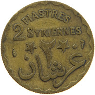 LEBANON 2 PIASTRES 1924  #MA 065408 - Liban