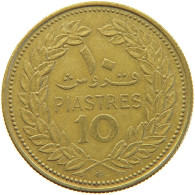 LEBANON 10 PIASTRES 1969  #MA 066210 - Liban