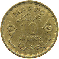 MOROCCO 10 FRANCS 1371  #MA 066387 - Maroc