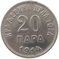 MONTENEGRO 20 PARA 1914  #MA 099795 - Yougoslavie