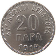 MONTENEGRO 20 PARA 1914  #MA 104578 - Jugoslawien