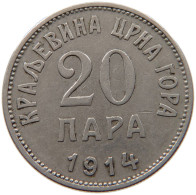 MONTENEGRO 20 PARA 1914  #MA 099735 - Yougoslavie