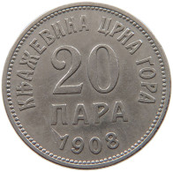 MONTENEGRO 20 PARA 1908  #MA 099736 - Yugoslavia