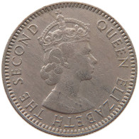 MAURITIUS 1/4 RUPEE 1970 ELIZABETH II. (1952-) #MA 065877 - Maurice