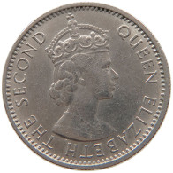 MAURITIUS 1/4 RUPEE 1971 ELIZABETH II. (1952-) #MA 065874 - Maurice