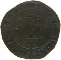 NETHERLANDS GRONINGEN 1/4 STUIVER OF MAGERMANNEKE VAN 1.5 PLAK 1579  #MA 024969 - Provinciale Munten