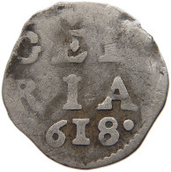 NETHERLANDS GELDERLAND 2 STUIVERS 1618  #MA 024295 - Monnaies Provinciales