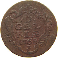 NETHERLANDS DUIT 1768 GELDERLAND #MA 021810 - Provincial Coinage