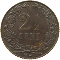 NETHERLANDS 2 1/2 CENTS 1906  #MA 022476 - 2.5 Cent