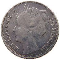 NETHERLANDS 1/2 GULDEN 1908  #MA 011799 - 1/2 Gulden