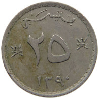 MUSCAT OMAN 25 BAISA 1390  #MA 025860 - Oman