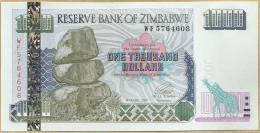 Zimbabwé - 1000 Dolares 2003 - Zimbabwe