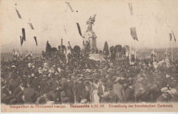 (57) NOISSEVILLE (1001 Ha) Inauguration Du Monument Français ( Foule Et Nombreux Drapeaux . Belle Animation ) - Autres & Non Classés