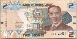 Sera Leoa - 2 Leones 2022 - Sierra Leone