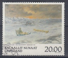 Greenland 1999. Painting By Rosing. Michel 337. Used - Gebraucht