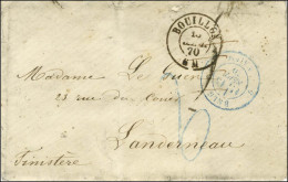 Lettre Avec Très Bon Texte Datée Du Camp D'Igges Près De Sedan Rédigée Par Un Officier Du 12e Corps Prisonnier Après La  - Guerre De 1870