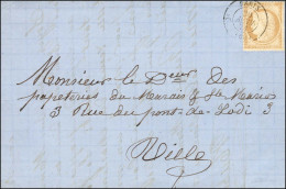 Càd T 15 2E PARIS (60) 20 AVRIL 71 / N° 36 Sur Lettre De Paris Pour Paris. - SUP. - R. - Guerre De 1870