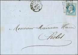 Losange PC 2° / N° 29 Càd PARIS A CALAIS 2° 16 AVRIL 71 Sur Lettre Avec Texte Daté De Paris Le 15 Avril 1871 Remise à L' - Krieg 1870