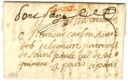 D'HONFLEUR Rouge (L N° 4) + '' Port Payé '' (L N° 6) Sur Lettre Avec Texte Daté Du 28 Janvier 1771 Pour Paris. - TB / SU - Sonstige & Ohne Zuordnung