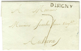 DISIGNY (L N° 4) Sur Lettre Avec Texte Daté Du 24 Juillet 1791 Pour Le Havre. - SUP. - R. - Andere & Zonder Classificatie