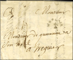 Marque Postale Ornée Dite Hermine De Morlaix (L N° 15) Sur Lettre Avec Texte Daté Du 21 Mai 1764 Pour Tréguier. - TB. -  - Other & Unclassified