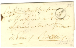 Lettre En Port Payé Avec Texte Daté 1785 Remise Au Facteur E / 8 Pour Paris. - TB. - Otros & Sin Clasificación
