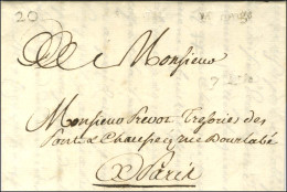 ' Mt Rouge ' (L N° 160) Sur Lettre Avec Texte Daté 1761 Pour Paris. - TB. - RR. - Sonstige & Ohne Zuordnung