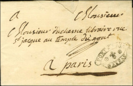 Marque Postale Ornée Fleur De Lys PORT PAYÉ / D ARRAS (L N° 14) Sur Lettre Avec Texte Daté 1762. - TB / SUP. - R. - Other & Unclassified