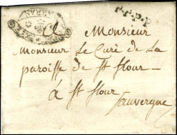 Marque Postale Ornée Fleur De Lys PORT PAYÉ / D ARRAS (L N° 15) Sur Lettre Avec Texte Daté 1781 Pour St Flour. - TB. - R - Other & Unclassified