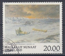 Greenland 1999. Painting By Rosing. Michel 337. Used - Gebruikt