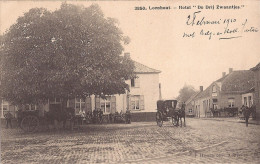 WUUSTWEZEL - LOENHOUT 1910 HOTEL CAFÉ DE DRIJ ZWAANTJES TERRAS RIJTUIG ATTELAGE - MOOIE ANIMATIE - HOELEN KAPELLEN 3850 - Wuustwezel