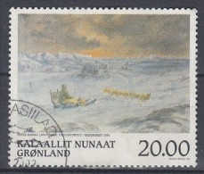 Greenland 1999. Painting By Rosing. Michel 337. Used - Usados